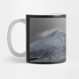 'Schiehallion, Winter, North-West Ridge', Kinloch Rannoch, Perthshire. Mug